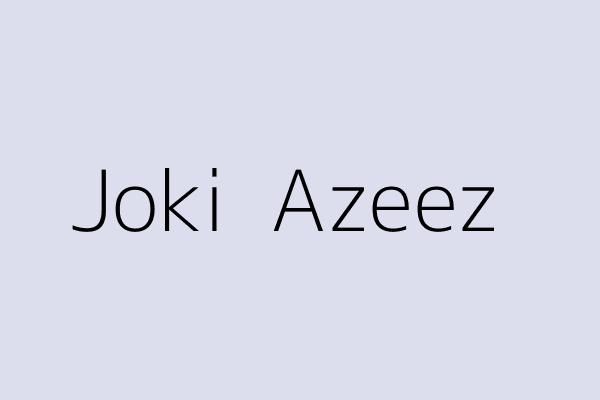 Joki  Azeez